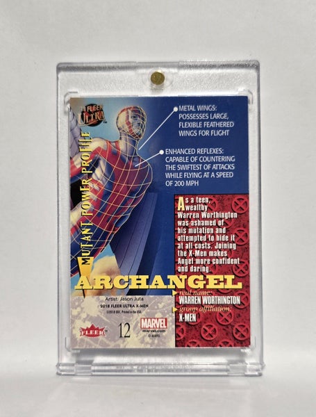 *** ARCHANGEL!! 2018 FLEER ULTRA X-MEN CARD *** XMEN 97 Carousel 2