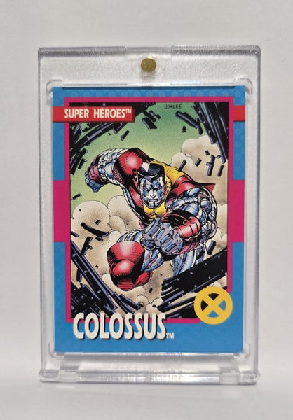 *** COLOSSUS!! 1992 JIM LEE IMPEL X-MEN SERIES 1 CARD X-MEN '97 *** Carousel 1