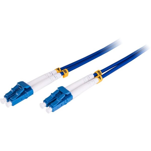 FIB100ODLC Outdoor Os2 Fibre Cable - 100M Lc-Lc Sm 100M Armoured Dx Lszh Carousel 1