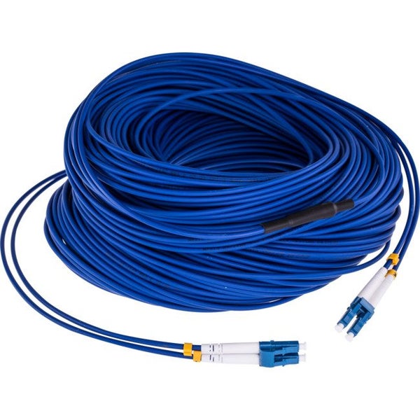 FIB100ODLC Outdoor Os2 Fibre Cable - 100M Lc-Lc Sm 100M Armoured Dx Lszh Carousel 2
