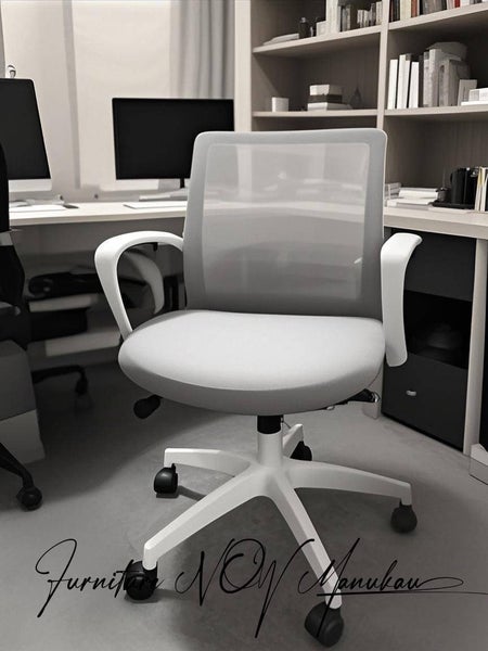 Frost Ergonomic Office Chair *BREATHABLE FABRIC*|GREY| CLEARANCE SALE Carousel 2