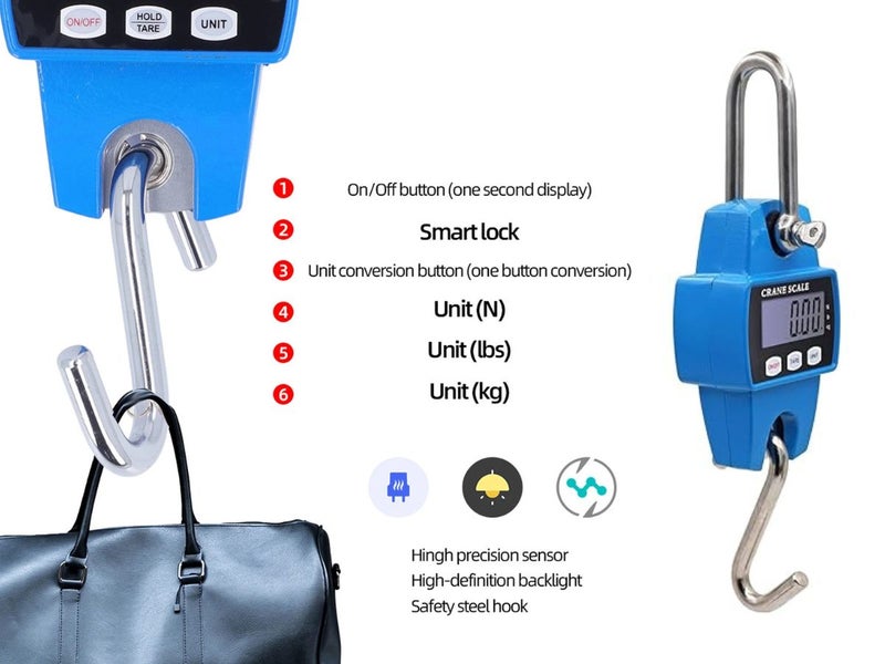 Digital Hanging Scales Carousel 13