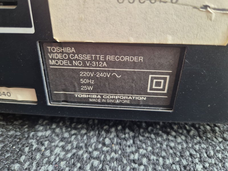 Toshiba VCR Carousel 5
