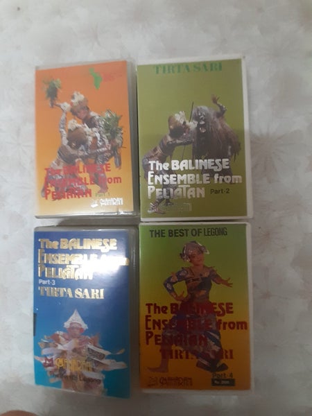 The Balinese Ensemble from Peliatan Cassettes x4 Carousel 1