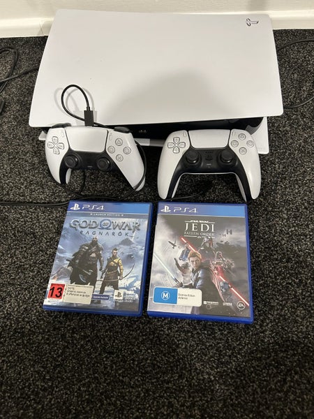 Playstation 5 disc console and pick of two games from list Carousel 2