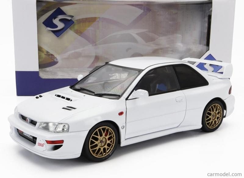 Solido 1/18 Subaru Impreza 22B STi 1998 Pure White **NEW IN BOX** Carousel 1
