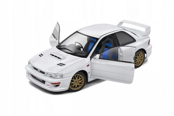 Solido 1/18 Subaru Impreza 22B STi 1998 Pure White **NEW IN BOX** Carousel 2