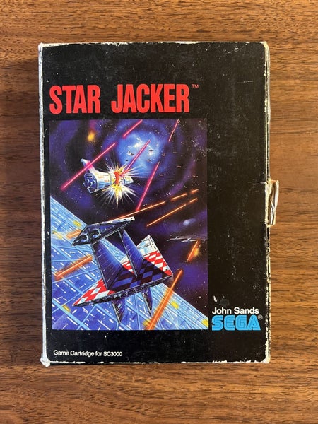 Star Jacker – Sega SC-3000 Game with Original Box – Rare John Sands Release Carousel 1