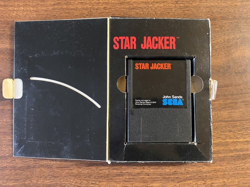 Star Jacker – Sega SC-3000 Game with Original Box – Rare John Sands Release Carousel 2