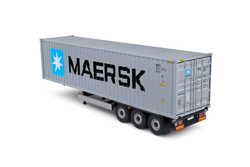 Solido 1/24 Container Trailer 3-Axle Maersk **NEW IN BOX** Carousel 2