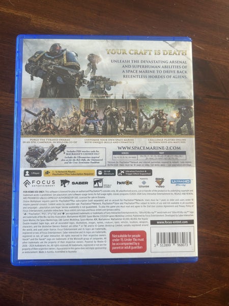 Warhammer 40000 Space Marine 2 PS5 Carousel 2