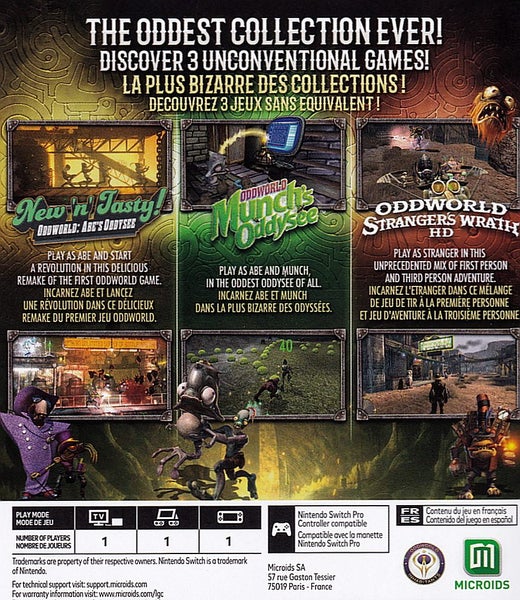 Oddworld Collection Switch Carousel 2
