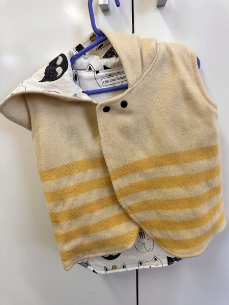 Little loop handmade wool blanket vest(2/3) Carousel 2