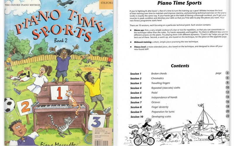 The Oxford Piano Method Piano Time Sport Book 2 by Fiona Macardle Carousel 1