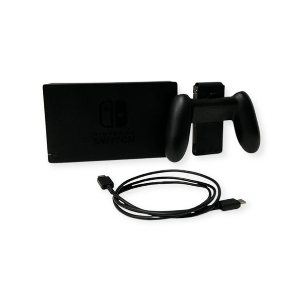 Nintendo Switch HEG001 + Controller grips, + Not OLED switch Dock Carousel 4