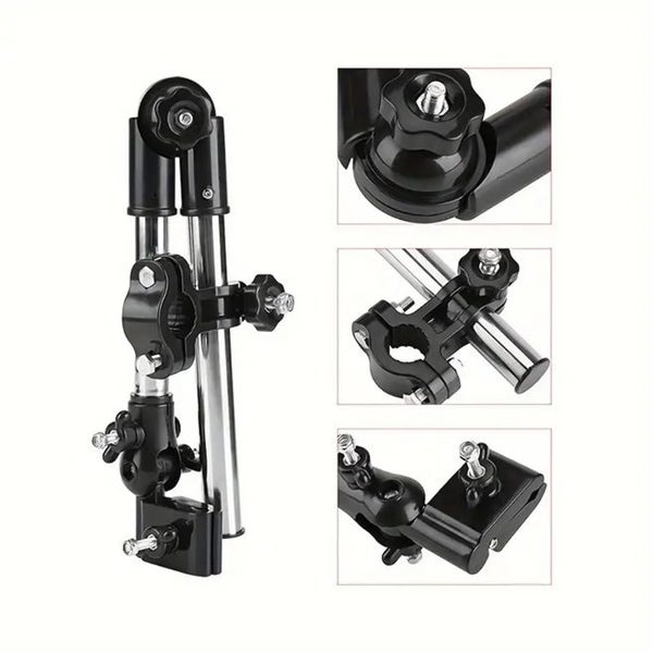 Premium Stainless Steel Swivel Umbrella Stand Carousel 2