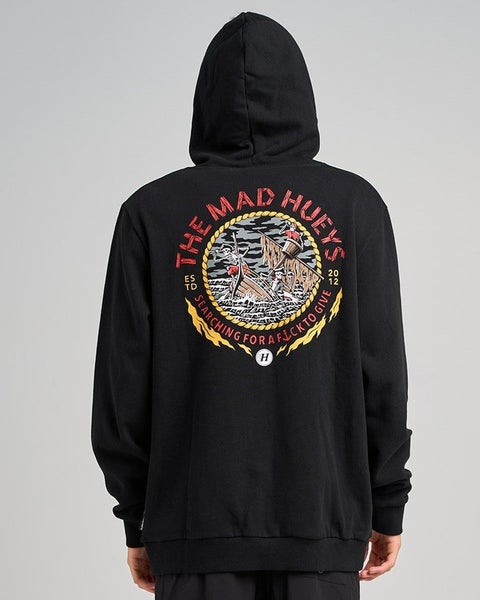 The Mad Hueys SEARCHING FOR SOME FKS | HOODED PULLOVER Carousel 1