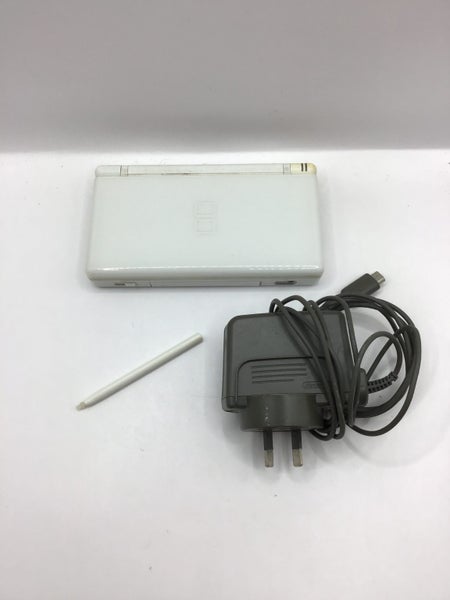* White Nintendo DS Lite Console w/ Stylus & Charger * Carousel 1
