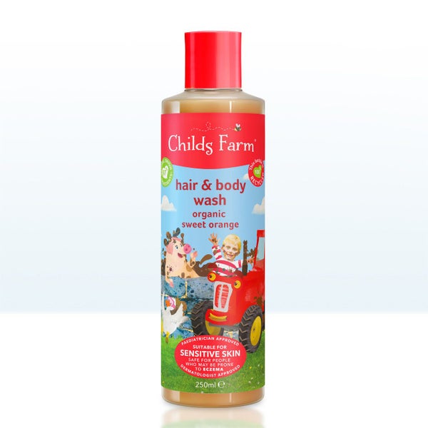Childs Farm Hair & Body Wash Sweet Orange Carousel 1