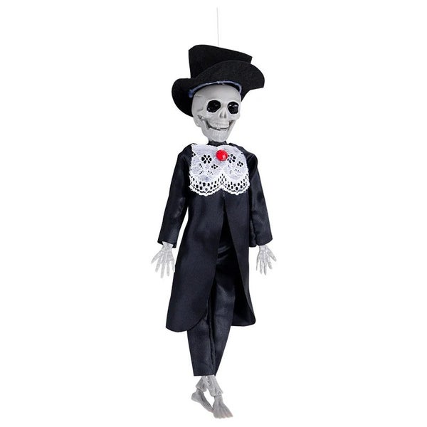 NNEOBA Halloween Groom Skeleton Ornaments Carousel 1