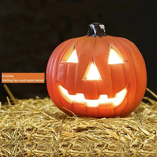 NNEOBA Halloween LED Pumpkin Lantern Home Decor Light Prop Carousel 2