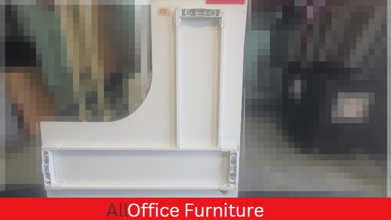 White corner desk / small L shaped office desk Carousel 4