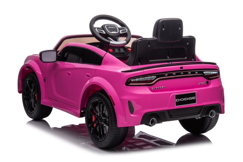 Dodge muscle electric vehicle children toy ride on cars pink Carousel 11