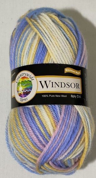 Countrywide Yarns Windsor 8ply Yarn 10 pack***$1 Reserve!!*** Carousel 1