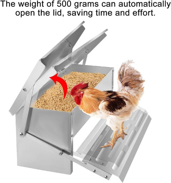 Automatic Chicken Feeder Carousel 2
