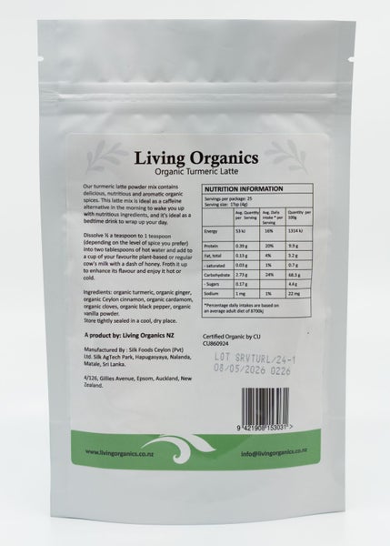 Organic Turmeric Latte mix Carousel 2
