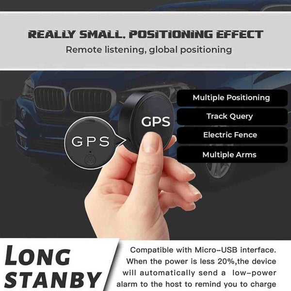 2pcs Mini GPS Tracker GF10 Magnetic Real Time Car Vehicle Tracking Locator De... Carousel 10
