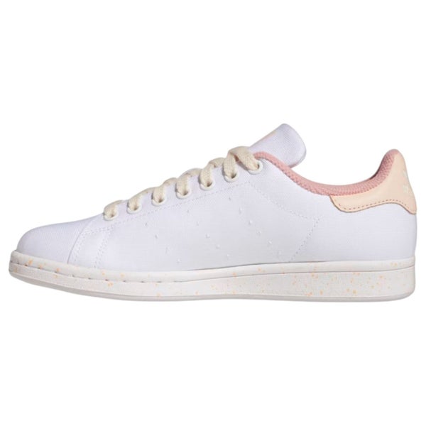 Womens Adidas Stan Smith Originals Sneakers White/Pink Tint Shoes Carousel 2