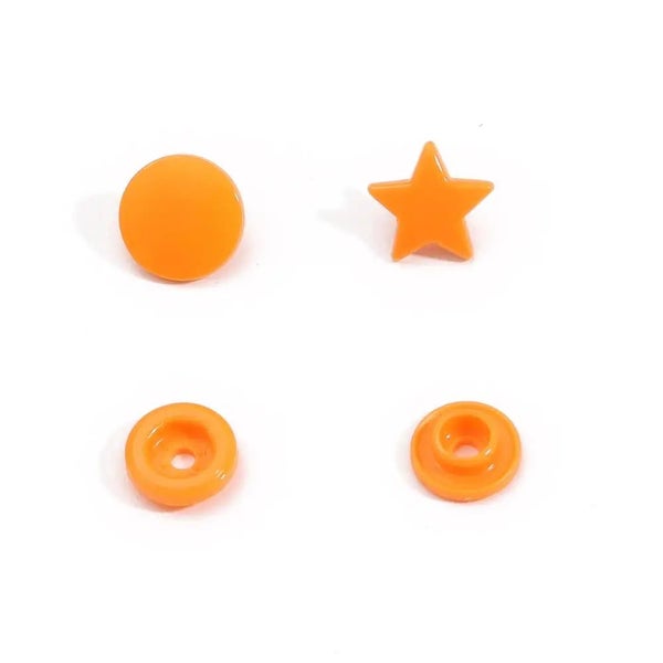 25Sets Snap Kit T5 Plastic Buttons Press Stud Snaps Fastener Carousel 20