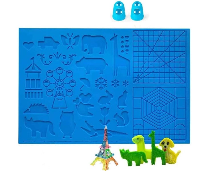 3D pen template, 3D printing pen template Carousel 1