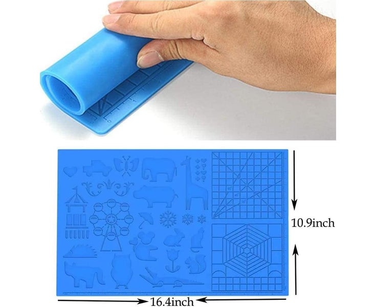 3D pen template, 3D printing pen template Carousel 4