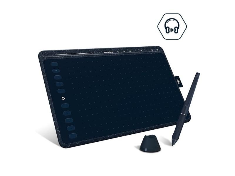 HUION HS611 266PPS Graphics Pen Tablet 3 Colors For PC Android Carousel 1