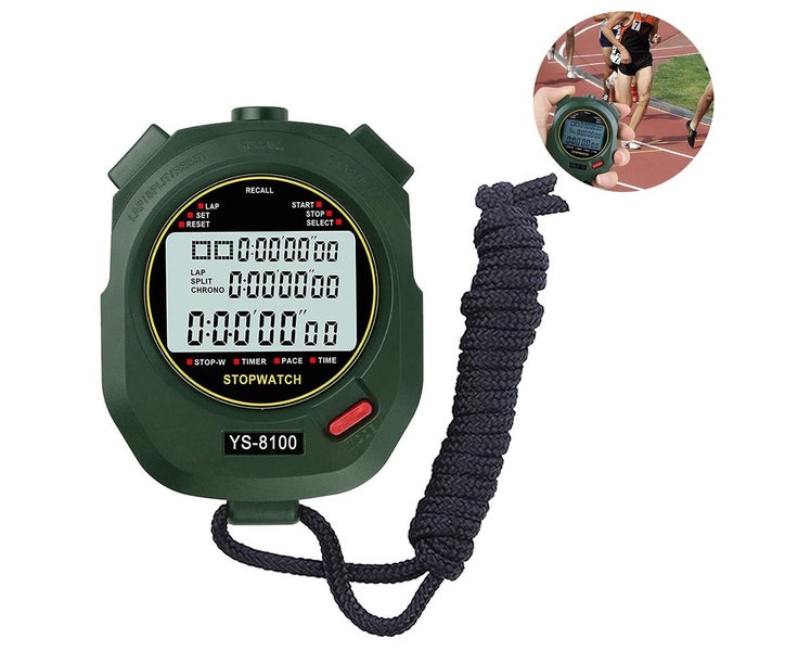 Professional Stopwatch Timer for Sports, Digital Track Stopwatch with Countdo Carousel 1