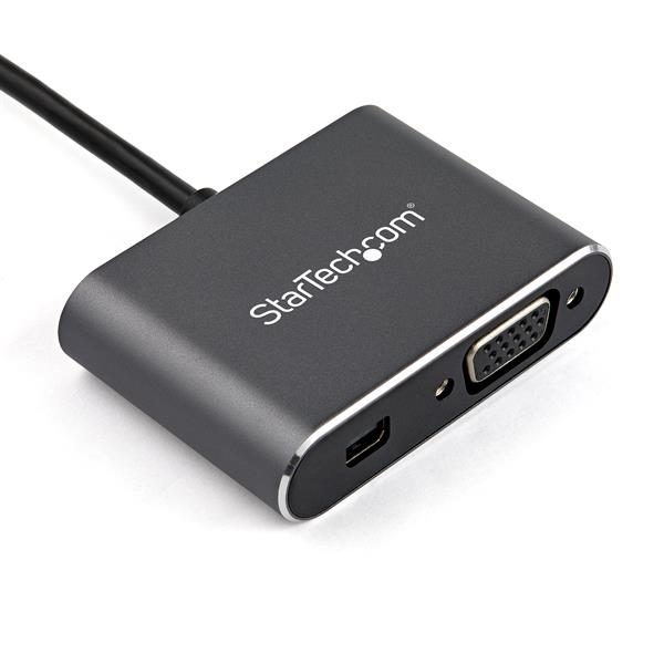 USB C Multiport Video Adapter - VGA or Mini DisplayPort - HDR 4K Display Adapter Carousel 2
