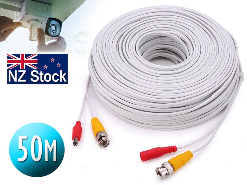 New 50 Meter CCTV Cable with BNC Connector on Afterpay Carousel 1