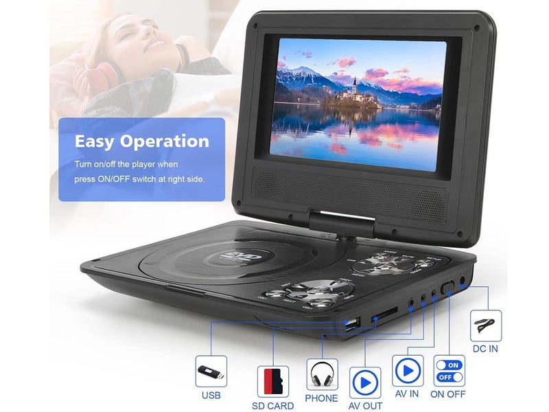 Portable DVD Player for Car NZ Clearance Carousel 2