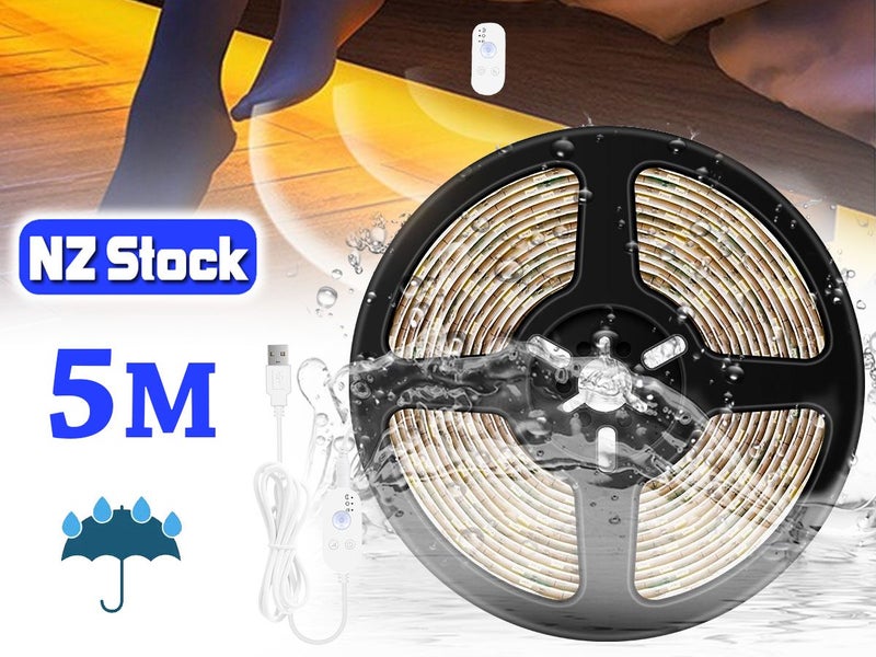 5M LED Strip Light Warm White Waterproof Carousel 1