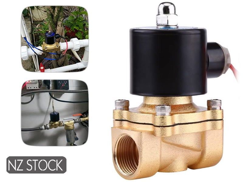 Electric Solenoid Water Valve 24V NZ Clearance Carousel 1