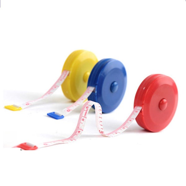 5pcs 1.5M Body Clothes Measure Tape Line Ruler Soft Retractable Sewing Tailor Carousel 1