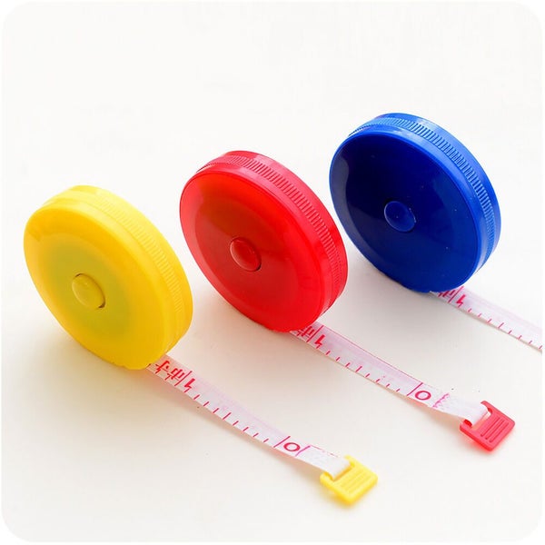 5pcs 1.5M Body Clothes Measure Tape Line Ruler Soft Retractable Sewing Tailor Carousel 11