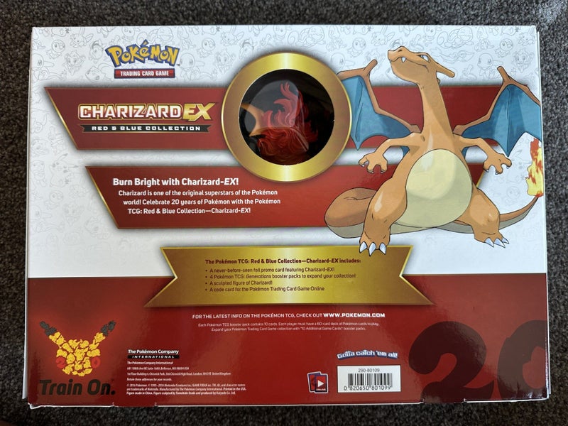 Sealed Generations Red & Blue Charizard Ex Pokemon Collection Promo Box Carousel 2