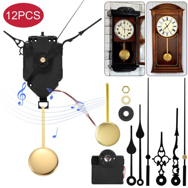 Quartz Clock Movement Mechanism Chime Music Box DIY Replacement Repair Parts Kit Carousel 1