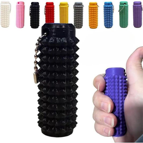 Stim Keychain for Anxiety Relief Pain Keychain, Portable Stress Fidget Toy Carousel 1