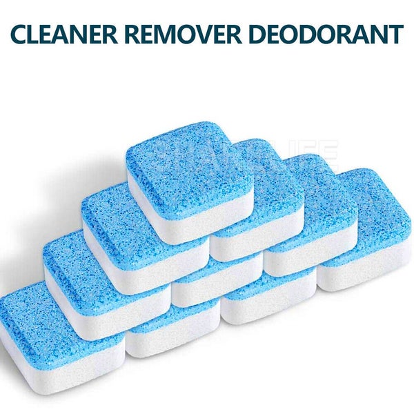 20X Washing Machine Effervescent Tub Bomb Cleaner Remover Deodorant Carousel 2