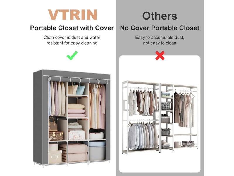 Wardrobe Organiser - (NZ Clearance) Carousel 2