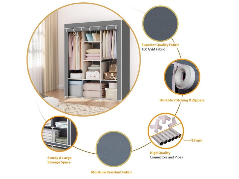 Wardrobe Organiser - (NZ Clearance) Carousel 11